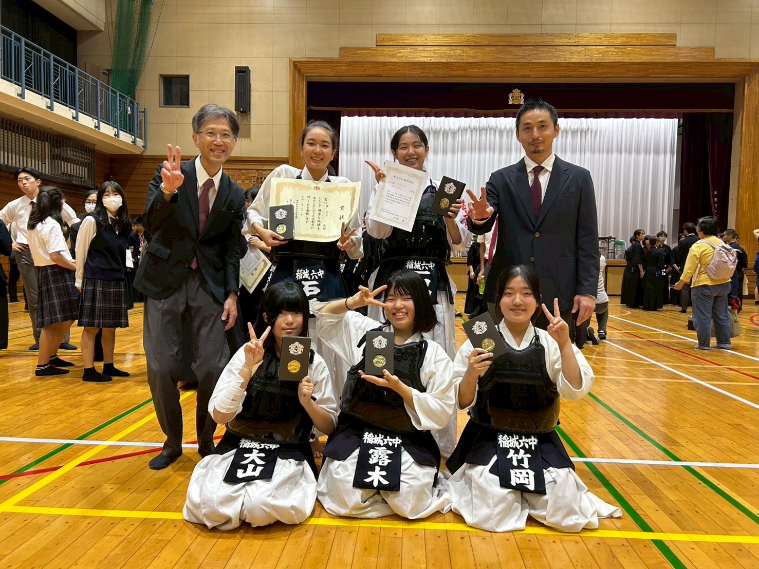 稲城第六中学校３位入賞